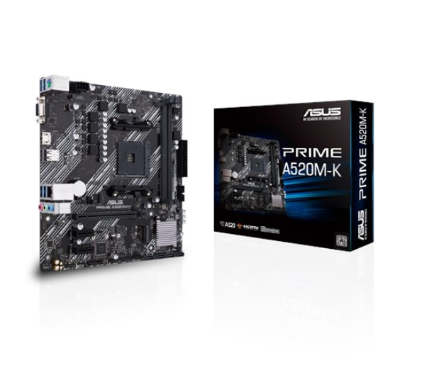 Image of ASUS PRIME A520M-K AMD A520 Socket AM4 micro ATX 074