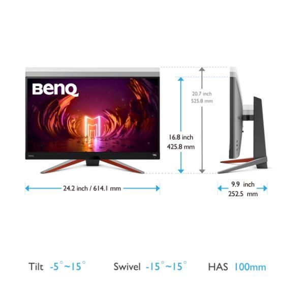 Image of BenQ EX2710Q Monitor PC 68,6 cm (27") 2560 x 1440 Pixel 2K Ultra HD LED Nero 074