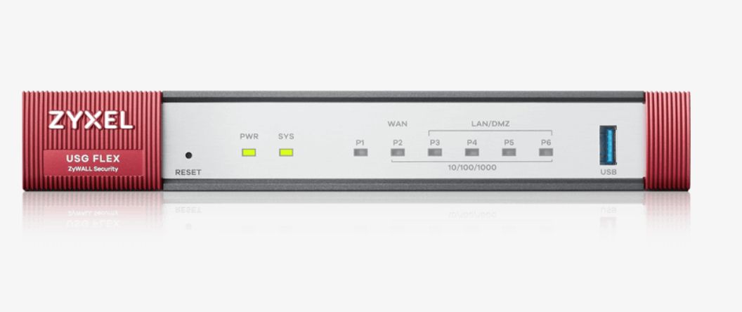 Image of Zyxel USG Flex 100 firewall (hardware) 0,9 Gbit/s 074