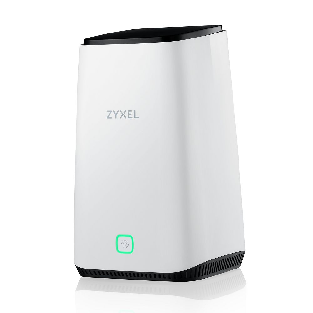 Image of Zyxel FWA510 router wireless Multi-Gigabit Ethernet Banda tripla (2.4 GHz/5 GHz/5 GHz) 5G Nero, Bianco 074