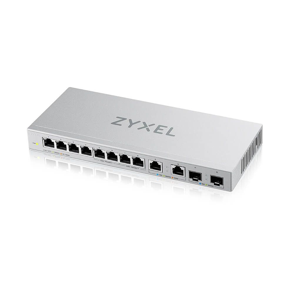 Image of Zyxel XGS1010-12-ZZ0102F switch di rete Non gestito Gigabit Ethernet (10/100/1000) Grigio 074