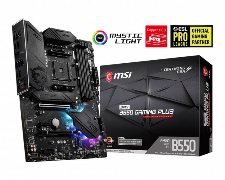 Image of MSI MPG B550 Gaming Plus AMD B550 Socket AM4 ATX 074