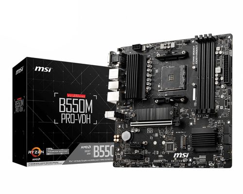 Image of MSI B550M PRO-VDH scheda madre AMD B550 Socket AM4 micro ATX 074