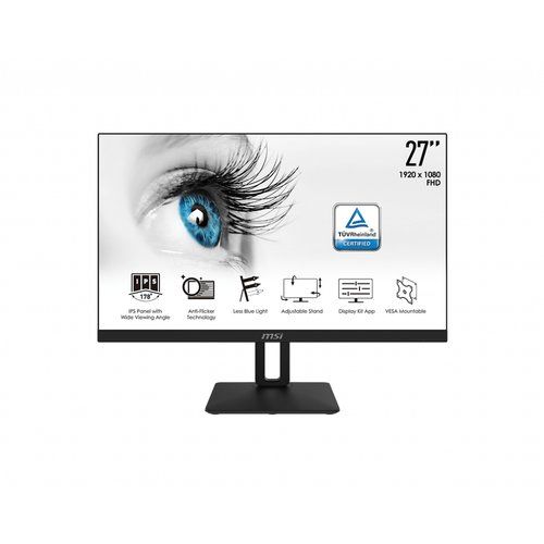 Image of MSI Pro MP271P Monitor PC 68,6 cm (27") 1920 x 1080 Pixel Full HD LED Nero 074