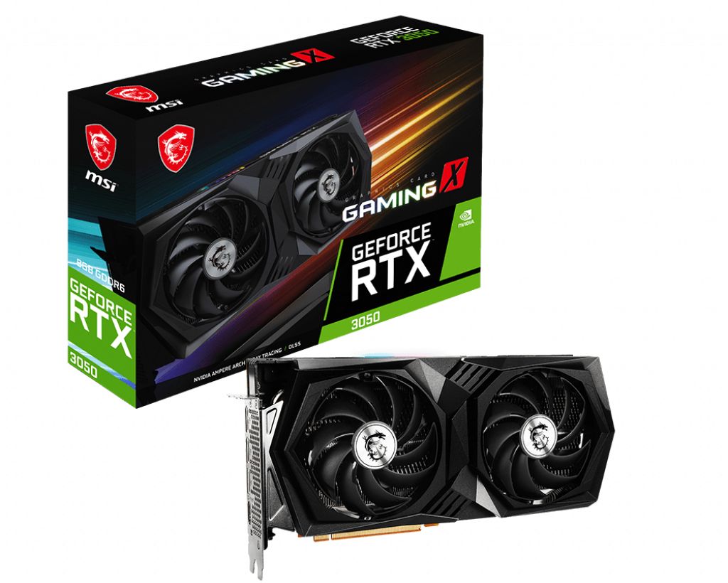 Image of MSI GAMING GeForce RTX™ 3050 X 8G NVIDIA GeForce RTX 3050 8 GB GDDR6 074