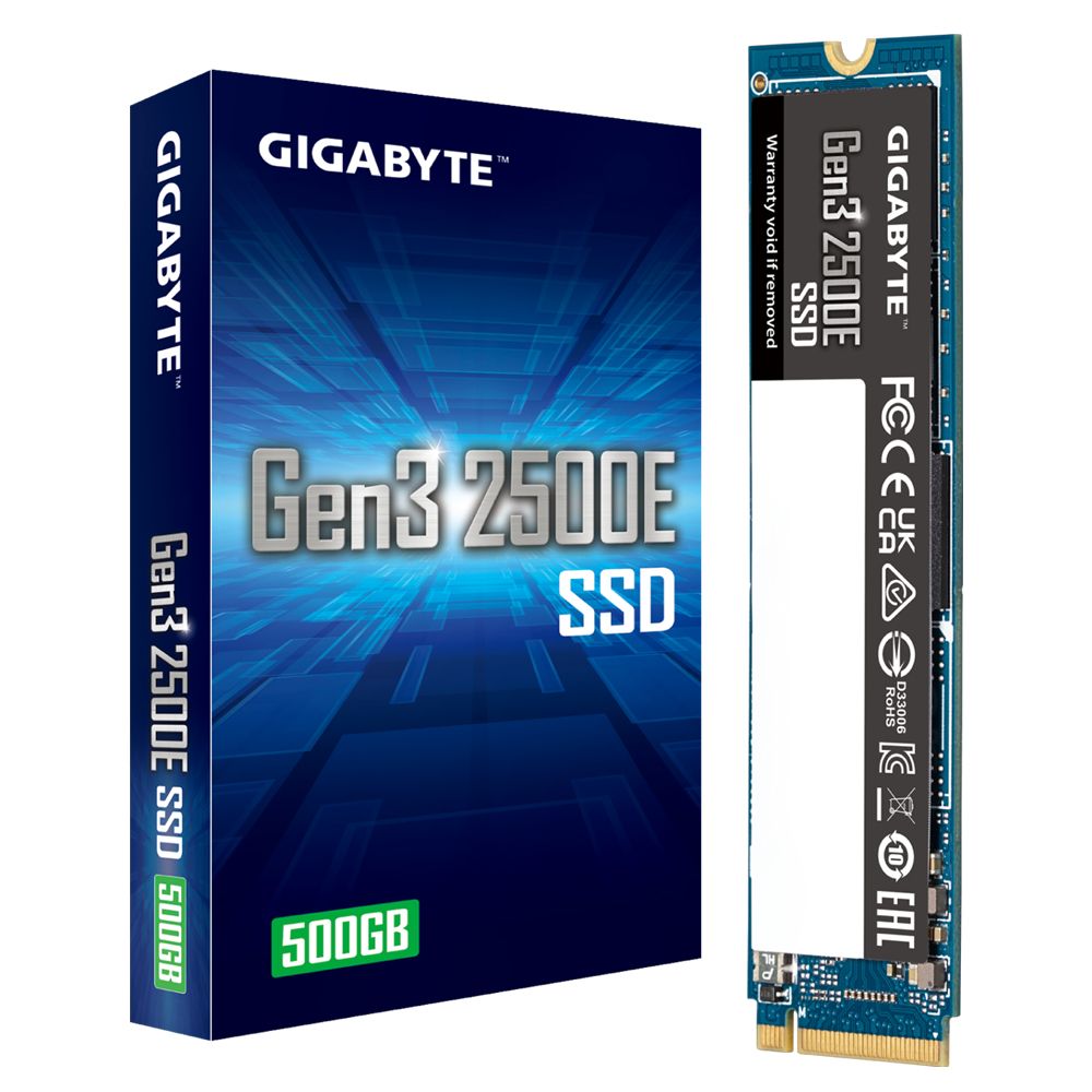 Image of GIGABYTE Gen3 2500E SSD 500GB M.2 PCI Express 3.0 NVMe 074