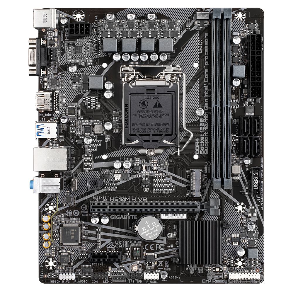 Image of GIGABYTE H510M H V2 scheda madre Intel H510 Express LGA 1200 (Socket H5) micro ATX 074