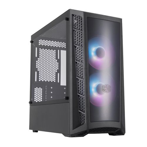 Image of COOLER MASTER CASE MASTERBOX MB320L ARGB WITH CONTROLLER - SIDE-PANEL - CABINET GAMING - MINI-TOWER 074