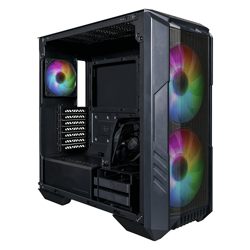 Image of COOLER MASTER CASE HAF500 MID-TOWER E-ATX ARGB SIDE PANEL, BLACK 074