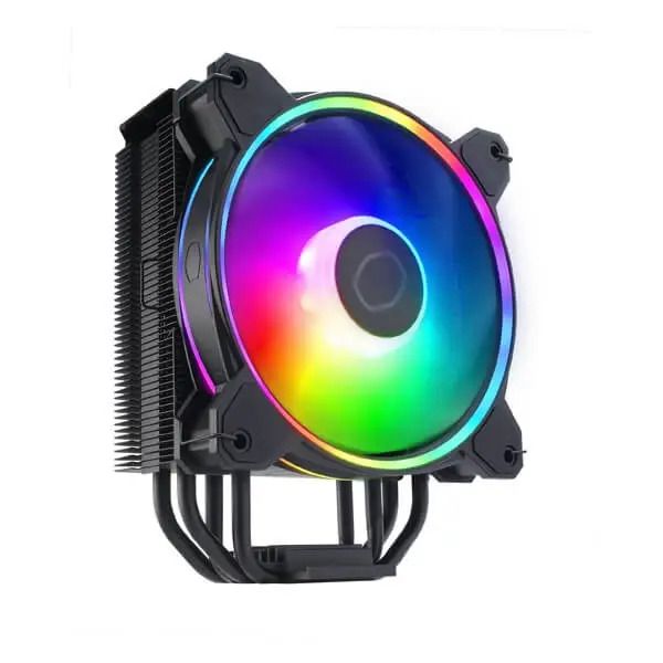 Image of DISSIPATORE COOLER MASTER HYPER 212 HALO BLACK ARGB 120 SKT.1700 074