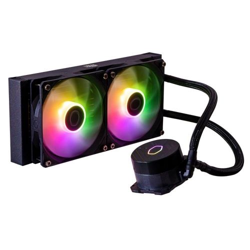 Image of COOLER MASTER DISSIPATORE A LIQUIDO MASTERLIQUID 240L CORE ARGB 240MM RAD, SPECTRUM V3 120 ARGB, ARG 074