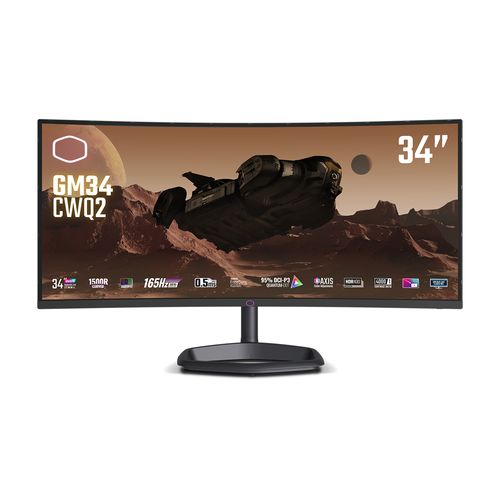 Image of COOLER MASTER MONITOR 34 LED VA 32:9 WQHD 180HZ, 1500R, GM34-CWQ2 074