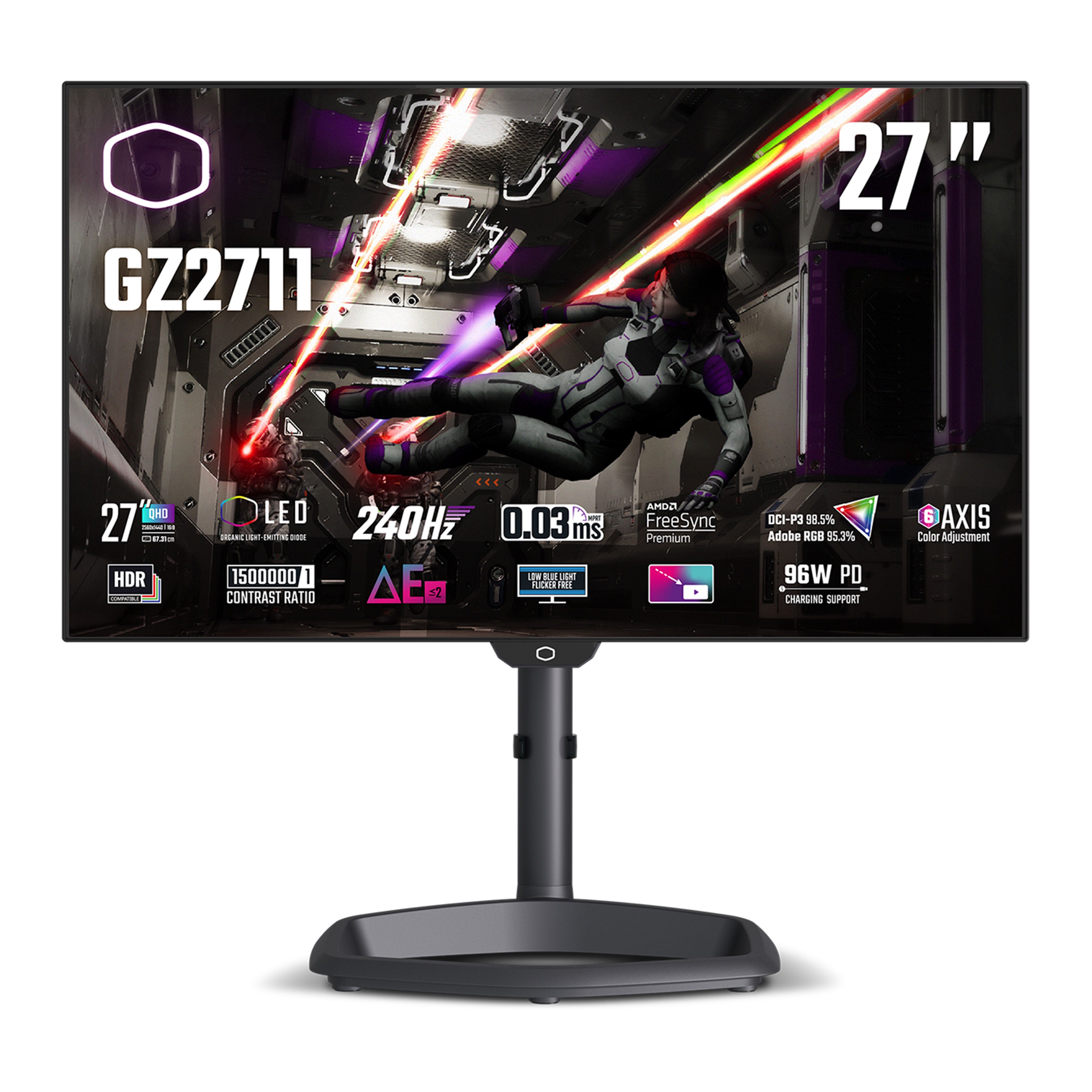 Image of COOLER MASTER MONITOR 27 LED OLED 32:9 WQHD 240HZ, GZ2711 074