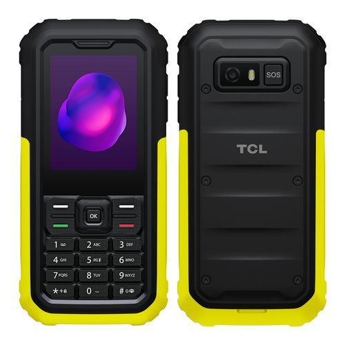 Image of TCL 3189 6,1 cm (2.4") Nero, Giallo Telefono con fotocamera 074