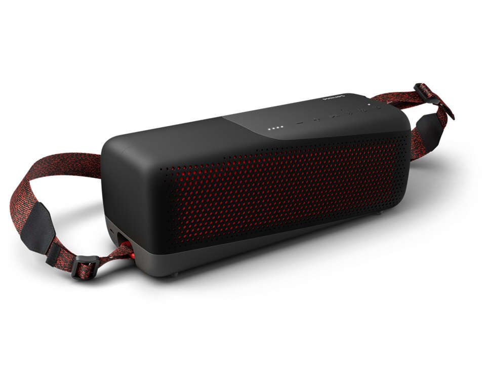 Image of Philips TAS7807B Wireless speaker sport, Altoparlante portatile, Bluetooth Multipoint, IP67, Fino a 24 ore, (Nero) 074