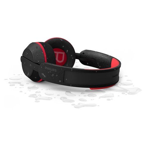 Image of Philips 6000 series TAA6219BK/00 cuffia e auricolare Cuffie Wireless A Padiglione MUSICA Bluetooth Nero, Rosso 074