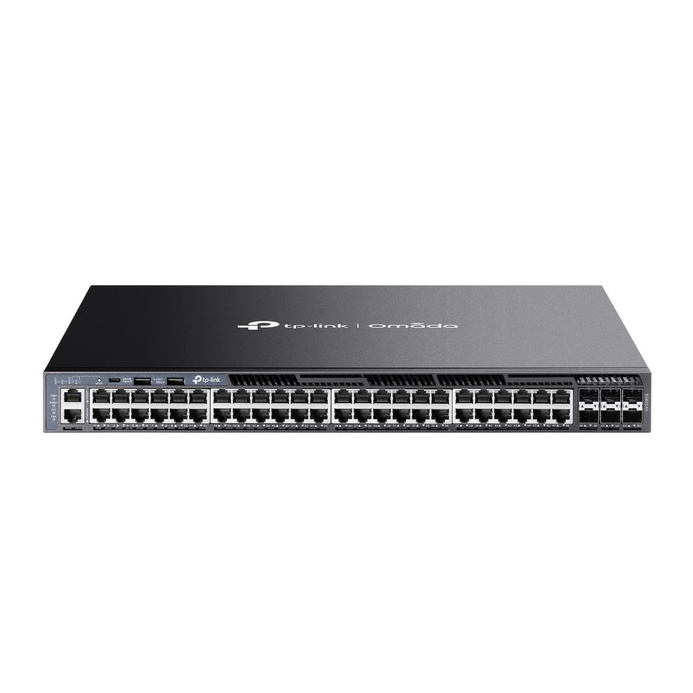 Image of TP-Link Omada SG6654X switch di rete Gestito L3 Gigabit Ethernet (10/100/1000) 1U Nero 074