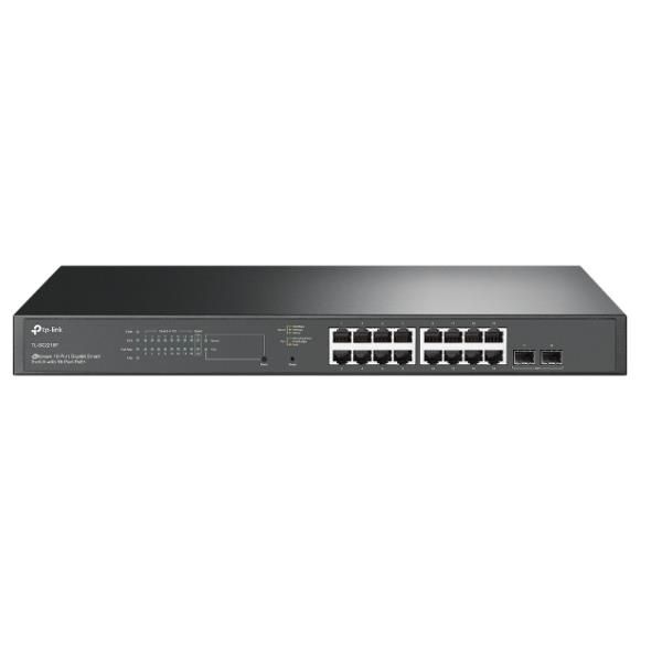 Image of TP-Link Omada SG2218P switch di rete Gestito L2/L2+ Gigabit Ethernet (10/100/1000) Supporto Power over Ethernet (PoE) 1U Nero 074