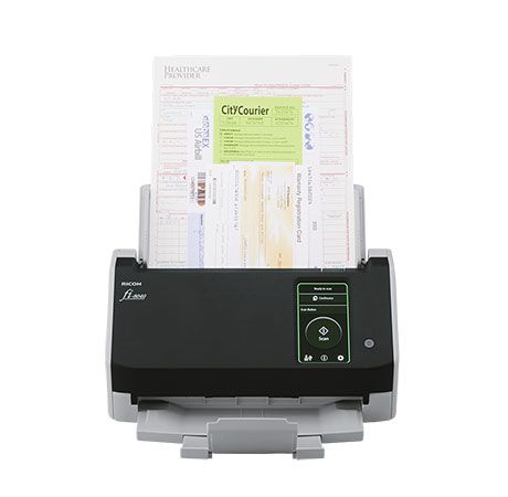 Image of Ricoh fi-8040 ADF + scanner ad alimentazione manuale 600 x 600 DPI A4 Nero, Grigio 074