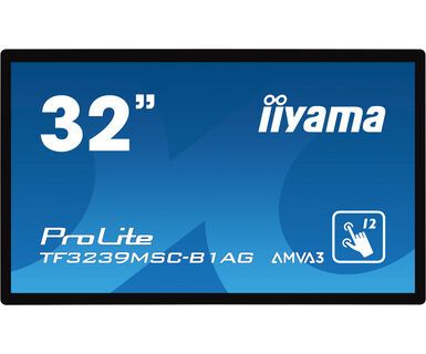 Image of iiyama ProLite TF3239MSC-B1AG Monitor PC 80 cm (31.5") 1920 x 1080 Pixel Full HD LED Touch screen Multi utente Nero 074