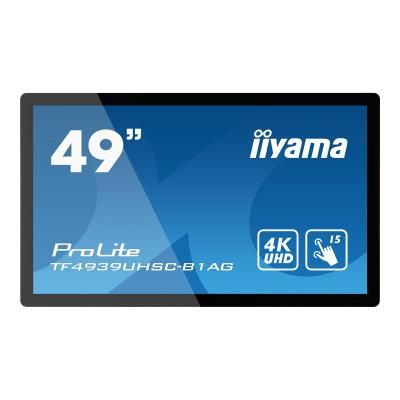 Image of iiyama ProLite TF4939UHSC-B1AG Monitor PC 124,5 cm (49") 3840 x 2160 Pixel 4K Ultra HD LED Touch screen Multi utente Nero 074