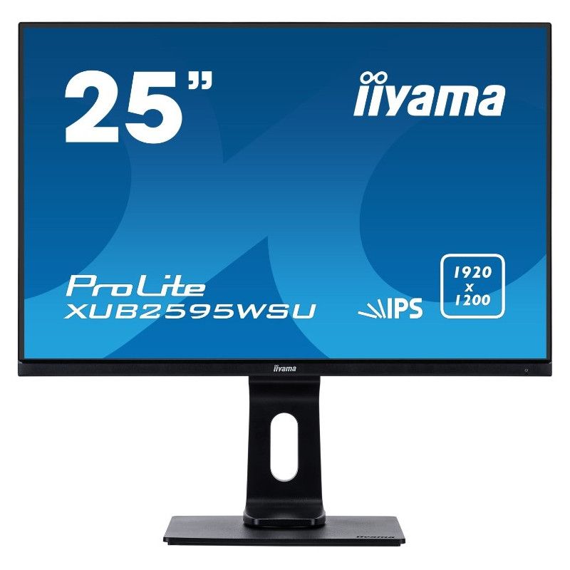 Image of iiyama ProLite XUB2595WSU-B5 Monitor PC 63,5 cm (25") 1920 x 1200 Pixel WUXGA LED Nero 074