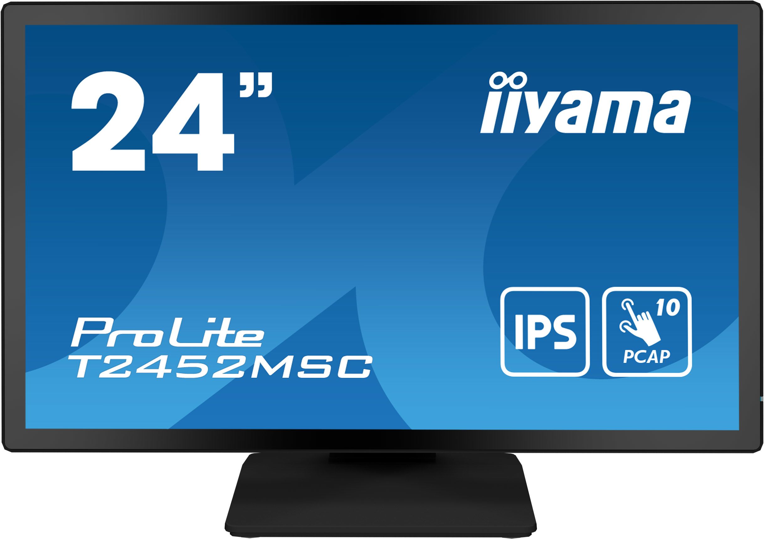 Image of iiyama ProLite T2452MSC-B1 Monitor PC 60,5 cm (23.8") 1920 x 1080 Pixel Full HD LCD Touch screen Multi utente Nero 074