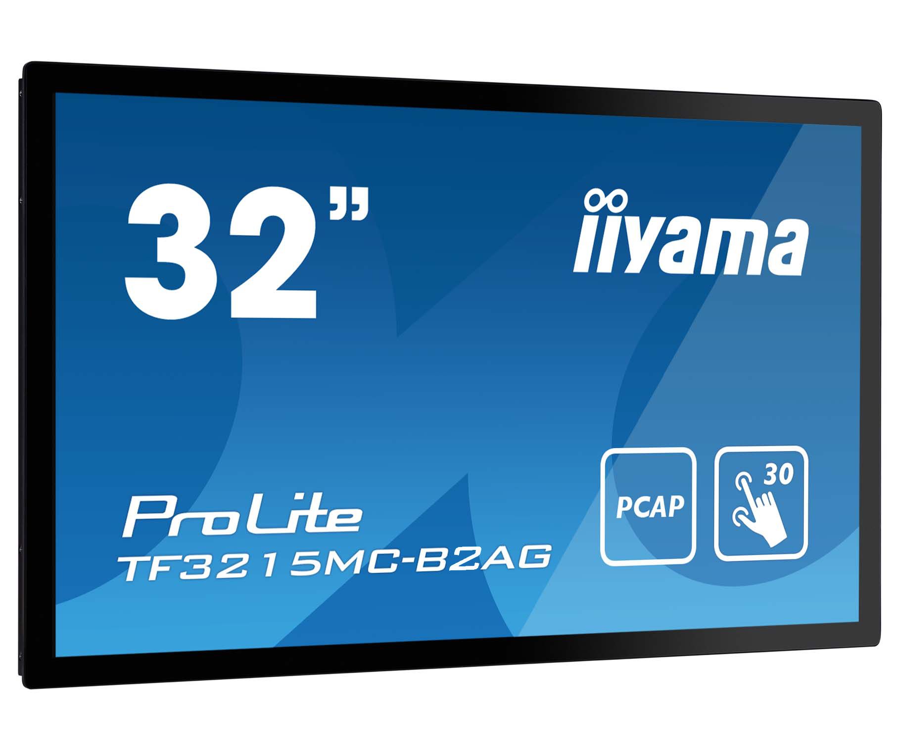 Image of iiyama ProLite TF3215MC-B2AG Monitor PC 80 cm (31.5") 1920 x 1080 Pixel Full HD LED Touch screen Chiosco Nero 074