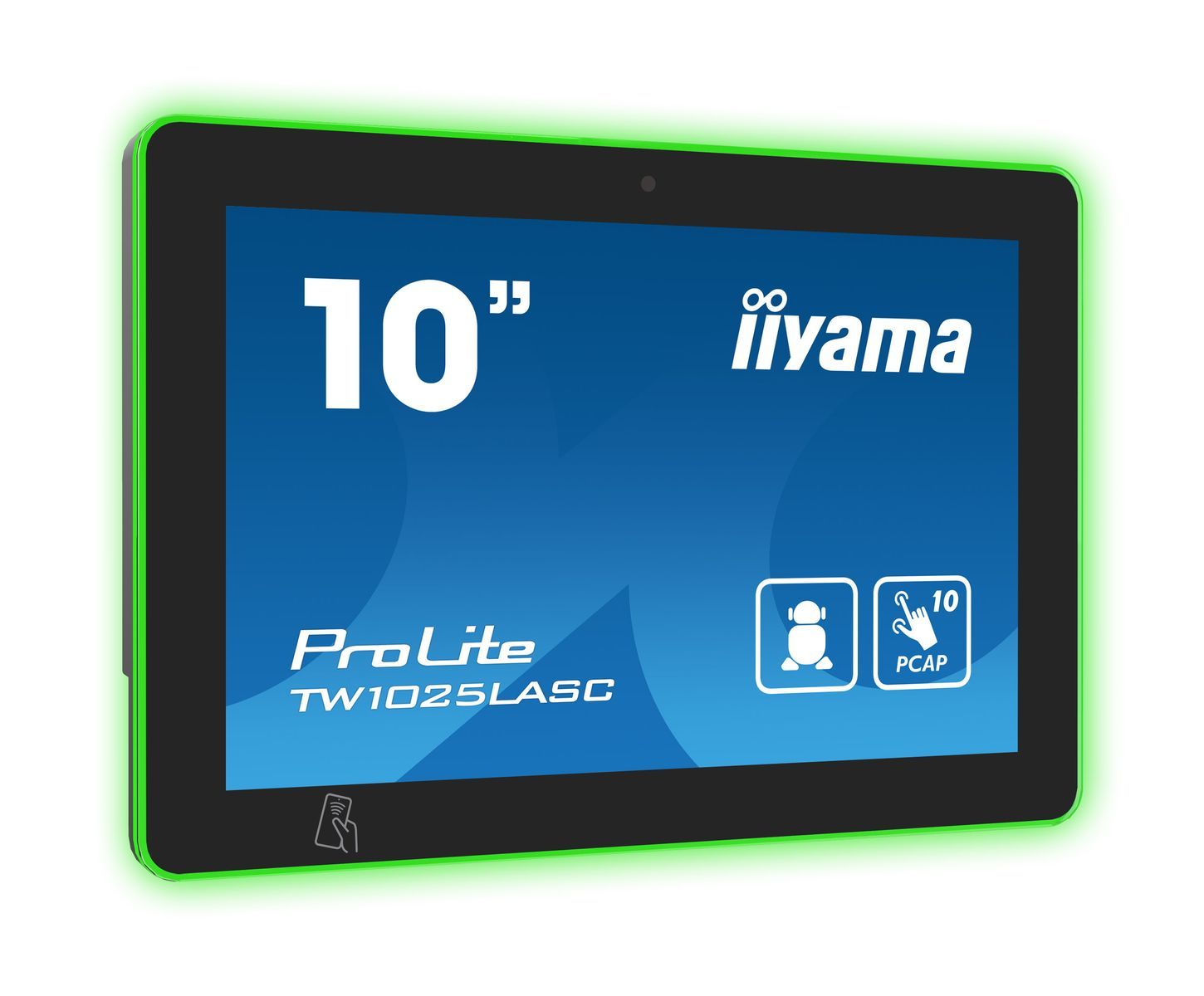 Image of iiyama TW1025LASC-B1PNR espositore per sale riunioni 25,6 cm (10.1") 1280 x 800 Pixel LED 802.11b, 802.11g, Wi-Fi 4 (802.11n) Nero Plastica Bluetooth 074