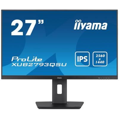 Image of iiyama XUB2793QSU-B7 Monitor PC 68,6 cm (27") 2560 x 1140 Pixel Wide Quad HD LED Nero 074