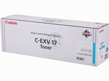 Image of Canon C-EXV17 Toner Cyan toner 1 pz Originale Ciano 074