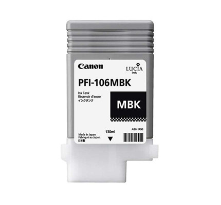 Image of Canon PFI-106 MBK cartuccia Inkjet 1 pz Originale Nero opaco 074