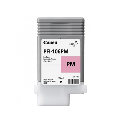 Image of Canon PFI-106 PM cartuccia Inkjet 1 pz Originale Magenta per foto 074