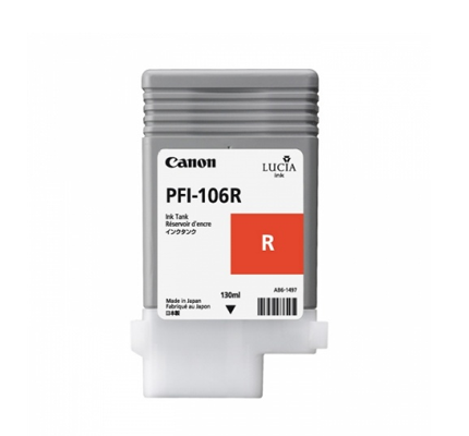 Image of Canon PFI-106 R cartuccia Inkjet 1 pz Originale Rosso 074