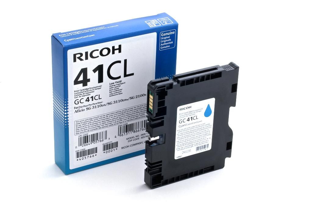 Image of Ricoh 405766 cartuccia Inkjet 1 pz Originale Ciano 074