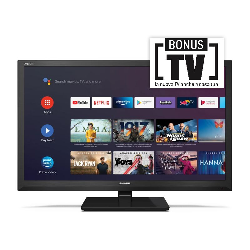 Image of Sharp SHA24BI2E TV 61 cm (24") HD Smart TV Wi-Fi Nero 074