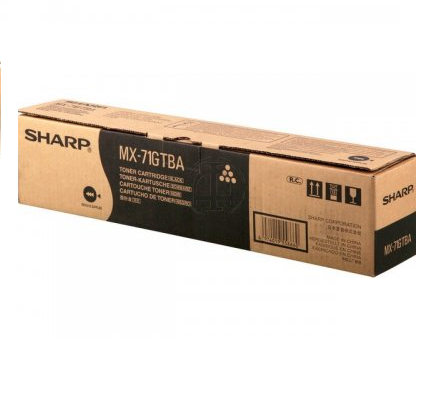 Image of SHARP MX71GTBA TONER NERO 074