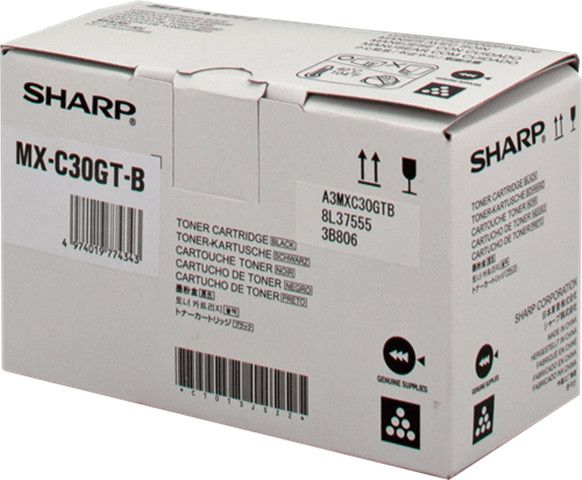 Image of Sharp MXC30GTB toner 1 pz Originale Nero 074