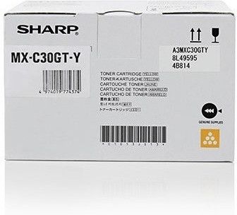 Image of Sharp MXC30GTY toner 1 pz Originale Giallo 074