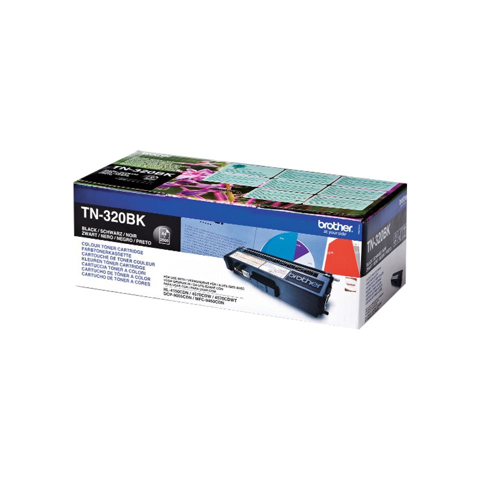 Image of Brother TN-320BK toner 1 pz Originale Nero 074