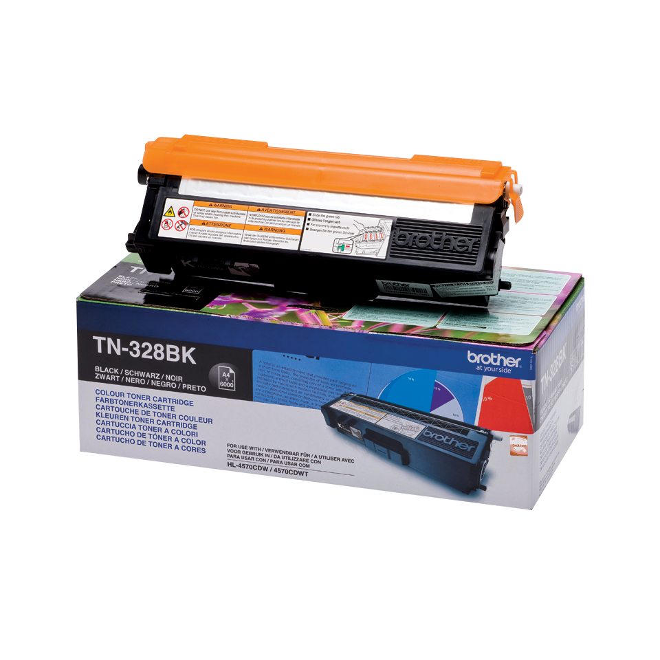 Image of Brother TN-328BK toner 1 pz Originale Nero 074