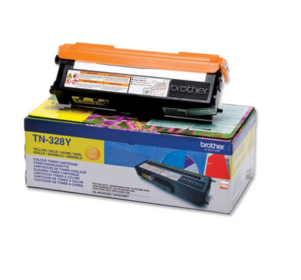 Image of Brother TN-328Y toner 1 pz Originale Giallo 074