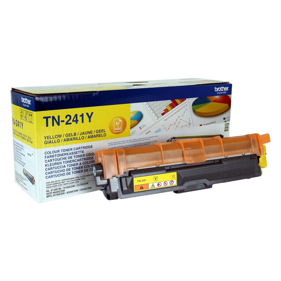 Image of Brother TN-241Y toner 1 pz Originale Giallo 074