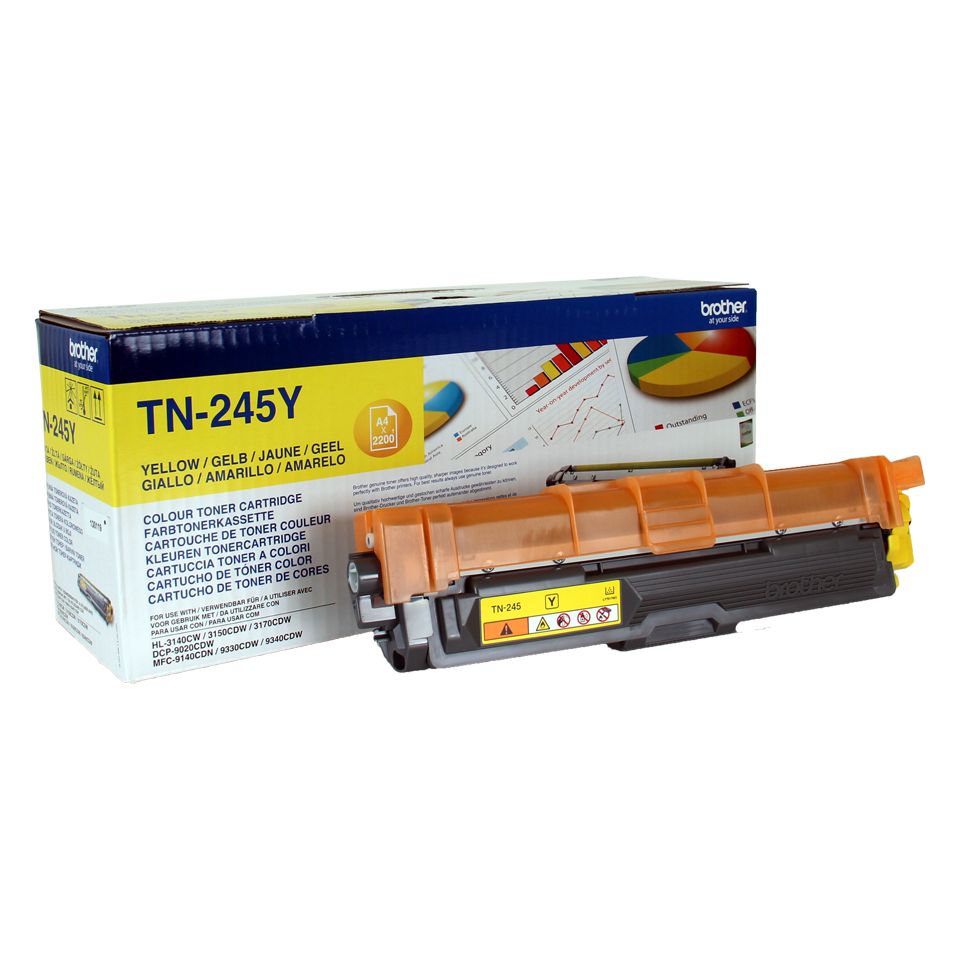 Image of Brother TN-245Y toner 1 pz Originale Giallo 074