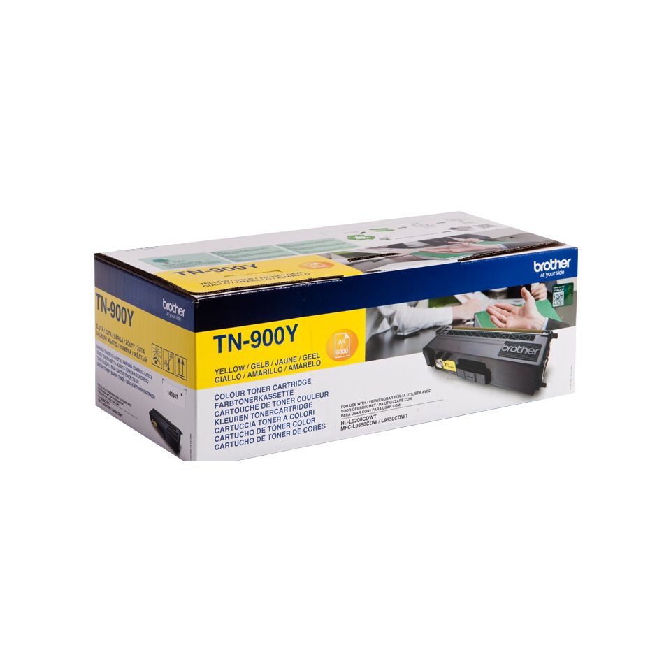 Image of Brother TN-900Y toner 1 pz Originale Giallo 074