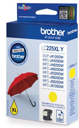 Image of Brother LC225XLY cartuccia Inkjet 1 pz Originale 074