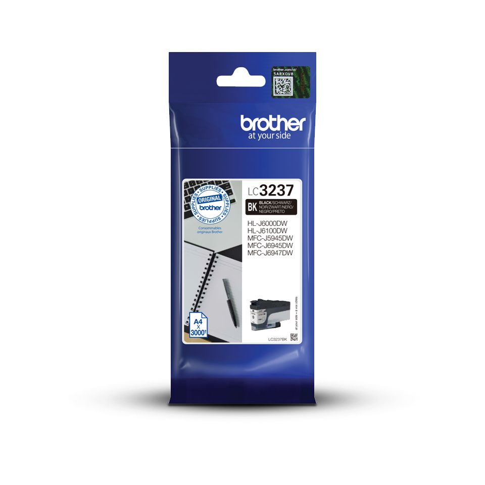 Image of Brother LC3237BK cartuccia Inkjet 1 pz Originale Nero 074