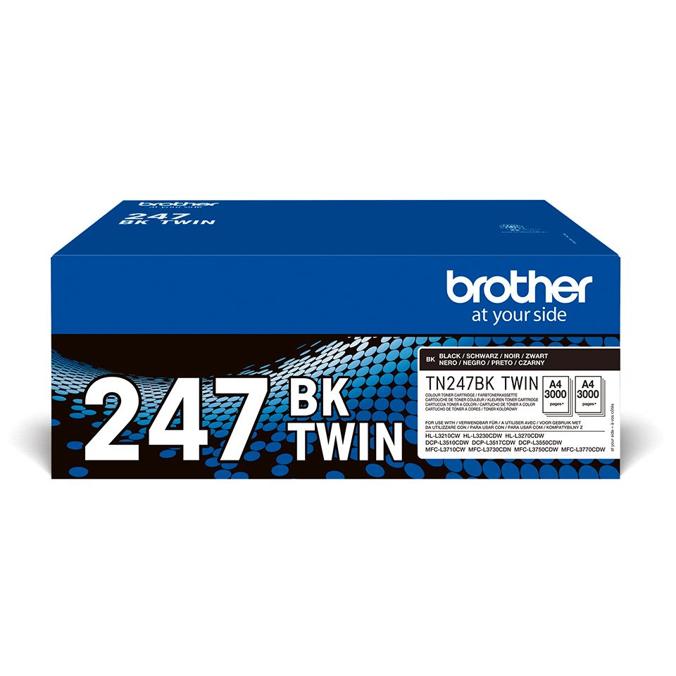 Image of Brother TN-247BKTWIN toner 2 pz Originale Nero 074