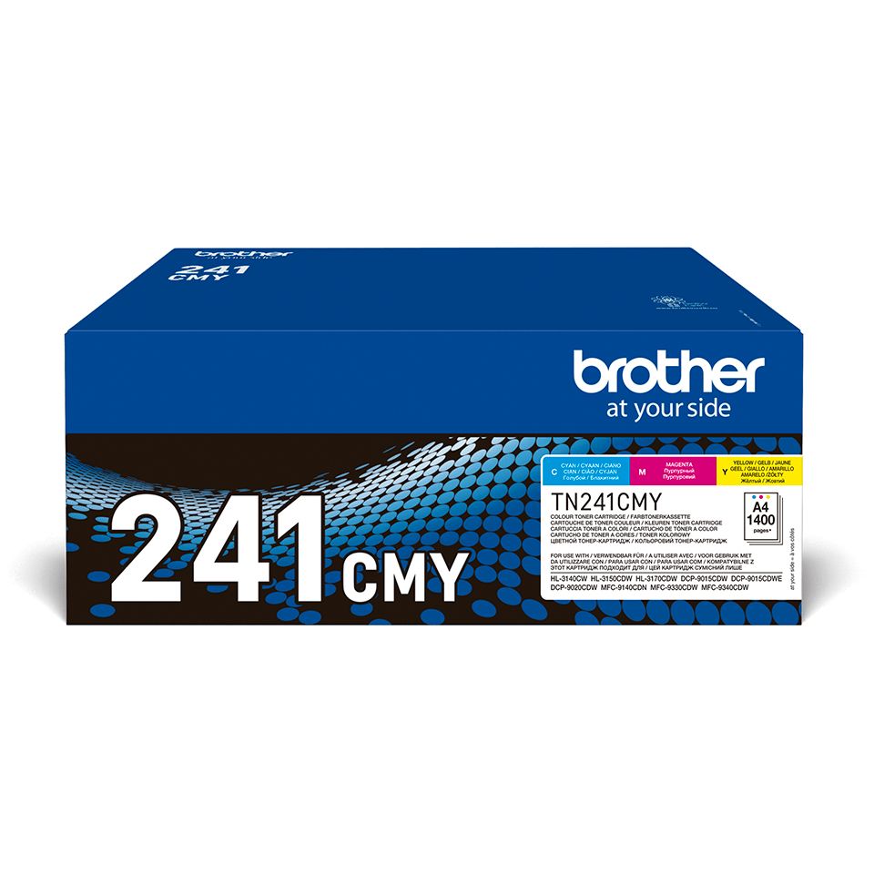 Image of Brother TN-241CMY toner 3 pz Originale Ciano, Magenta, Giallo 074