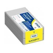 Image of Epson SJIC22P(Y): Ink cartridge for ColorWorks C3500 (yellow) 074